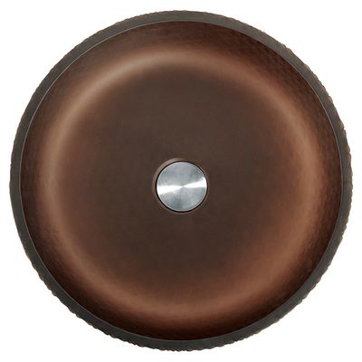 غسالة غسيل زجاجية مستديرة مع فتحة تصريف 45 ملم 1.75 بوصة سهلة تنظيف حوض غسيل الأوعية